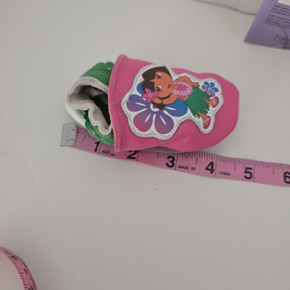 Dora the Explorer Leather Footlets Baby Shoes 3-9 month - Picture 9 of 11